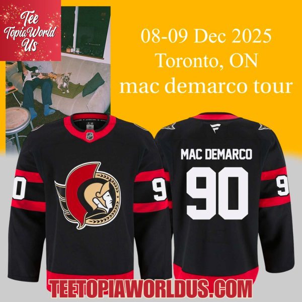 Ottawa Senators X Mac DeMarco Canada Tour 2025 Hockey Jersey