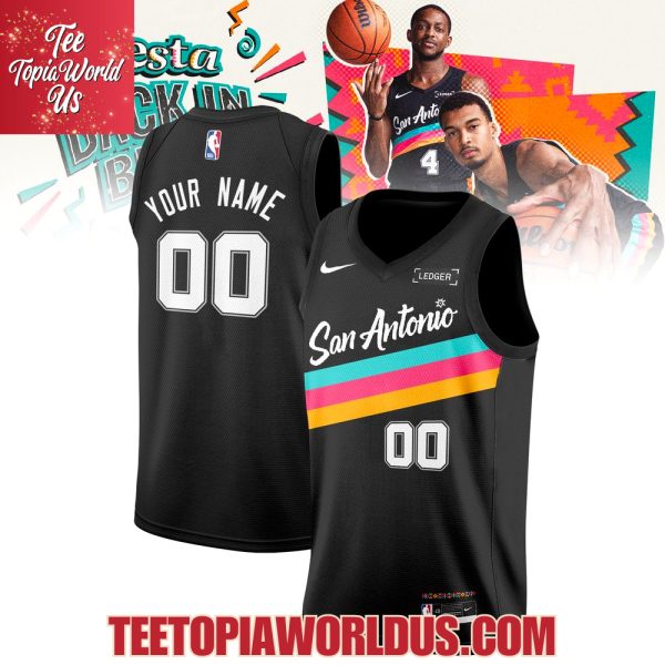 San Antonio Spurs 2026 City Edition Customized Basketball Jersey