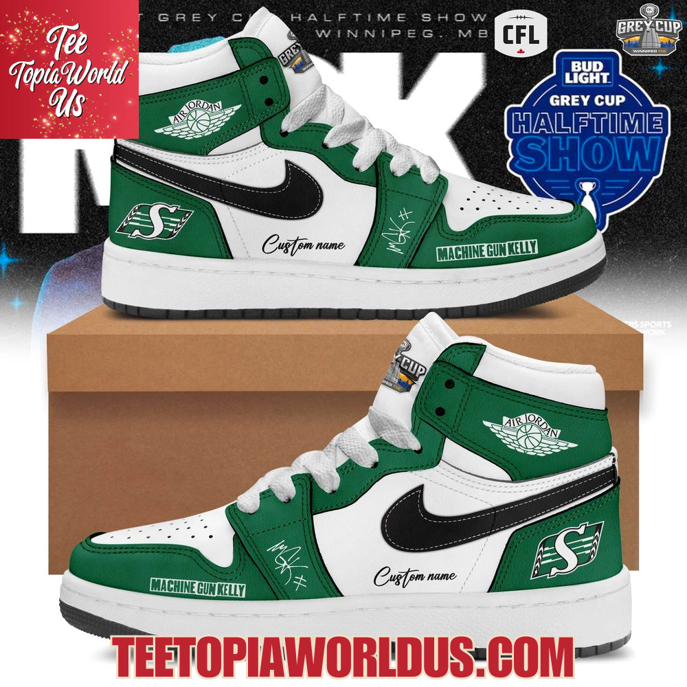 Saskatchewan Roughriders x Machine Gun Kelly 2025 Air Jordan 1 Saskatchewan Roughriders x Machine Gun Kelly 2025 Air Jordan 1