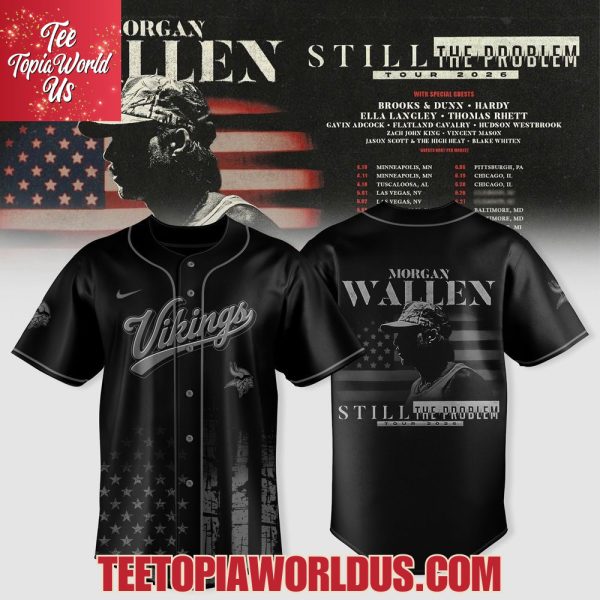 Skol & Sing It Loud Country Tour x Vikings Morgan Wallen Jersey