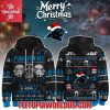 Unisex Jaguars Merry Christmas The Force Edition Hoodie