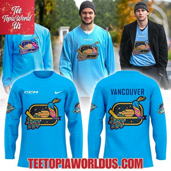 Vancouver Canucks Celebrating Diwali Night 2025 Jersey