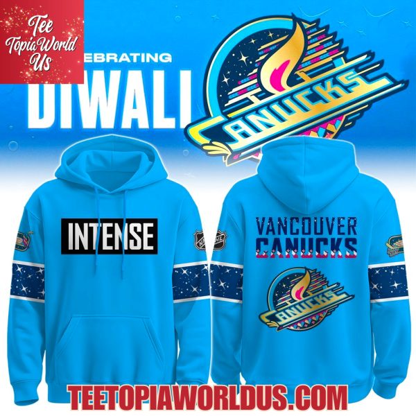 Vancouver Canucks x Intense Live At Diwali Hoodie